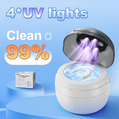Product packaging and included accessories
