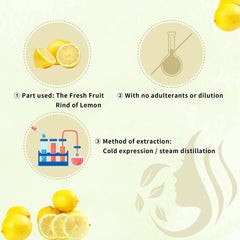 Duo-Nattern Lemon Essential Oil skin care use for refreshed, smooth skin.