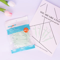 Durable, unbreakable, no-shred floss sticks