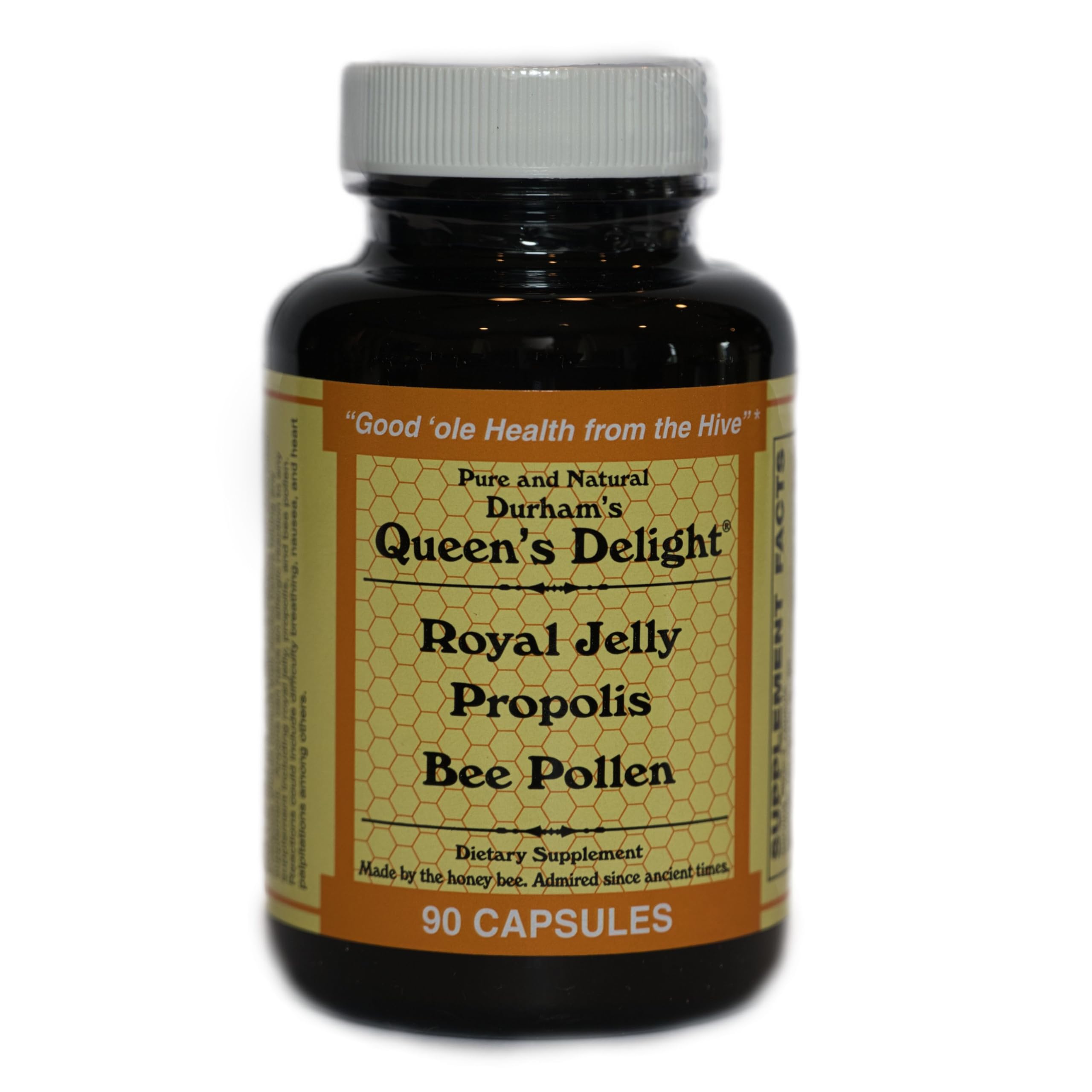 Queen's Delight bottle front view with label