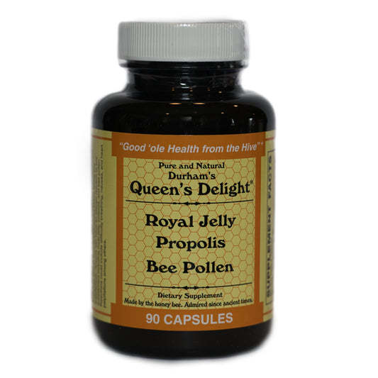 Queen's Delight bottle front view with label