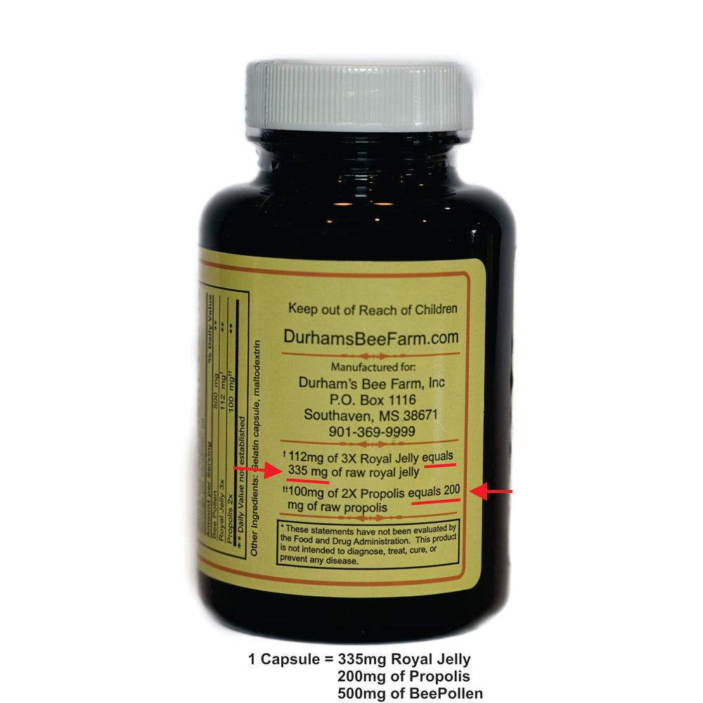 Close-up of Queen's Delight capsules