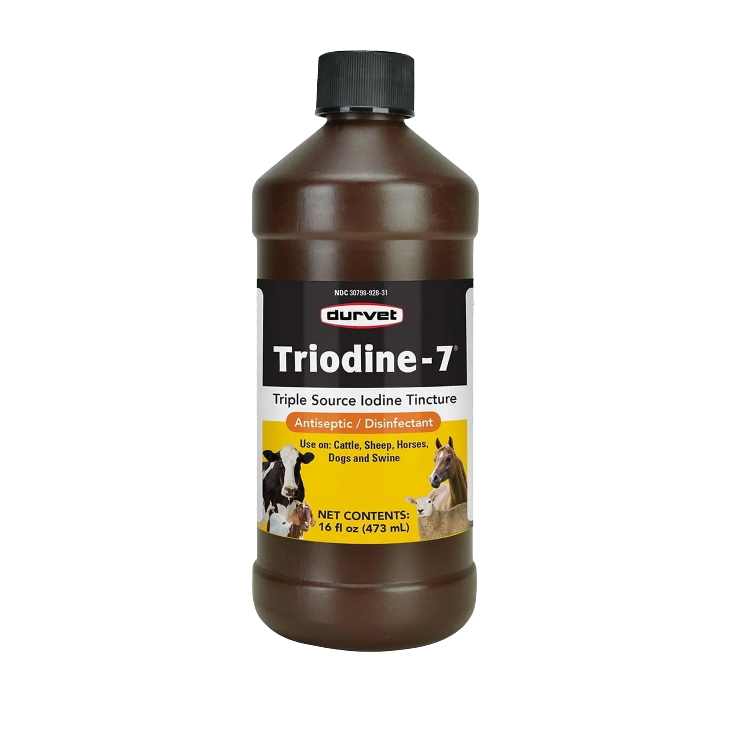 Durvet Triodine-7-16 Ounce bottle front view
