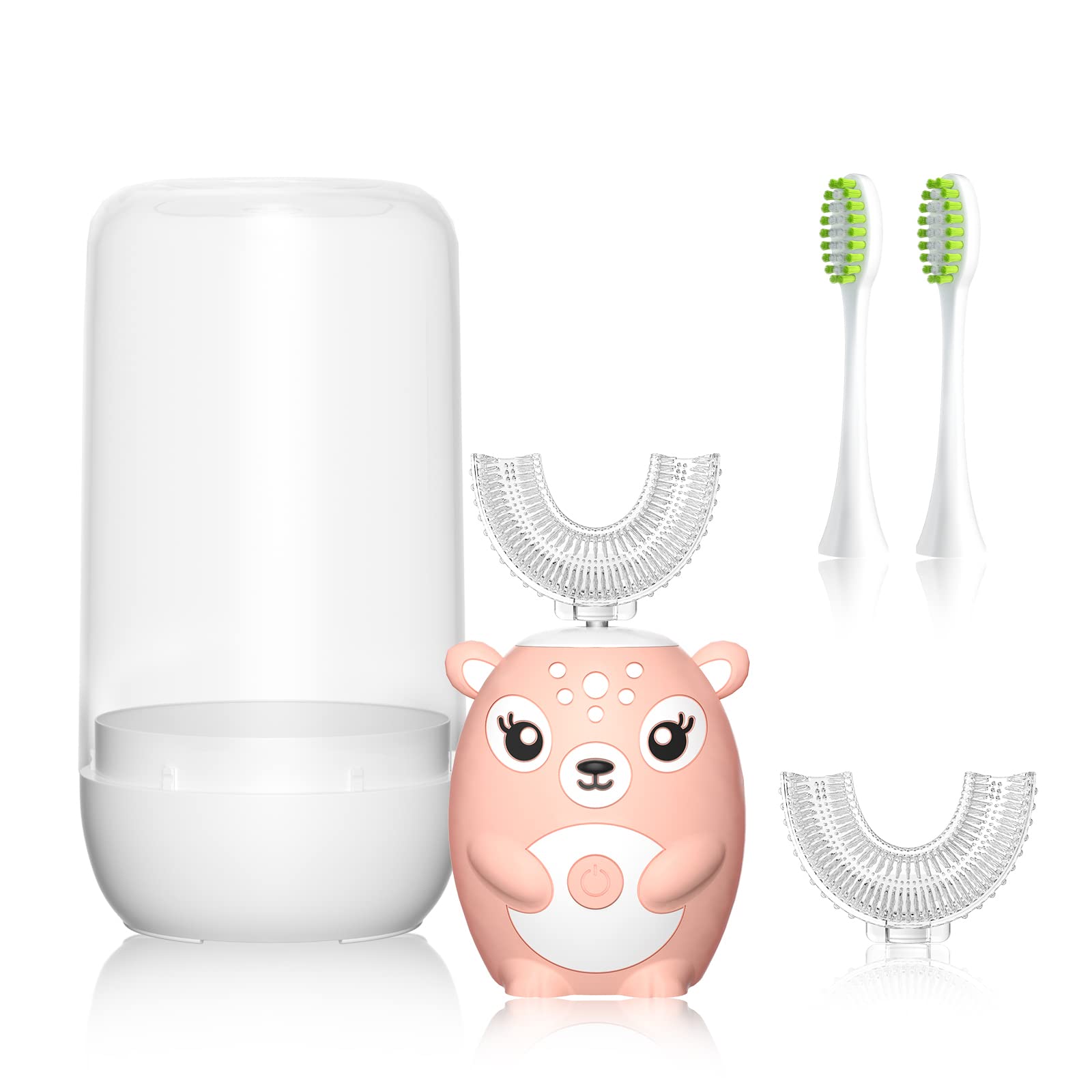 Dustproof gargle cup with toothbrush cover and manual