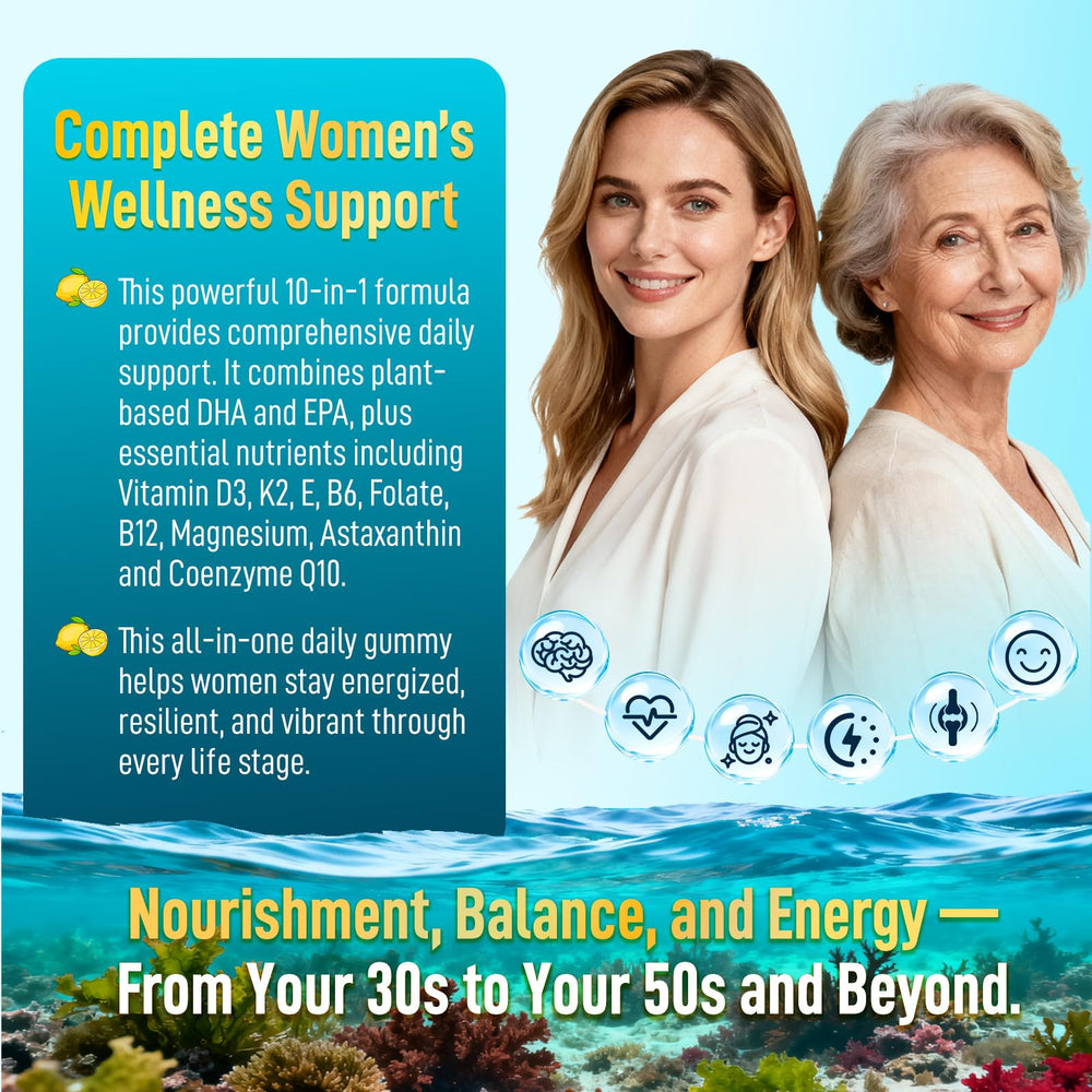 Label highlighting 800 mg DHA and 200 mg EPA from algal oil