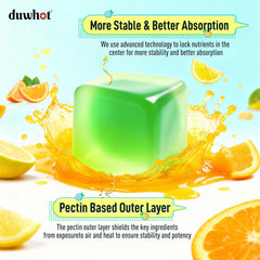 Sugar-free vegan liquid-filled omega-3 gummies