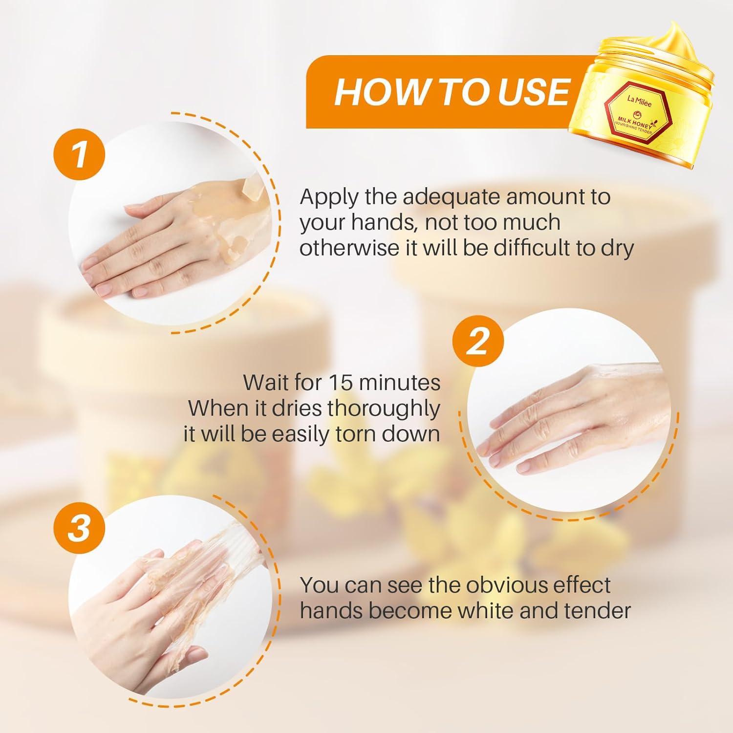 Duziur 3-step routine concept for regular hand care.