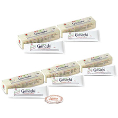 Front view of DXN Ganozhi Toothpaste 150g box