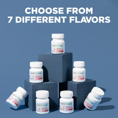 Flavor chart showing Dynamic Dental Candi Caine flavors including Cherry