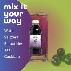 Smoothie made with Dynamic Health Black Cherry Juice Concentrate