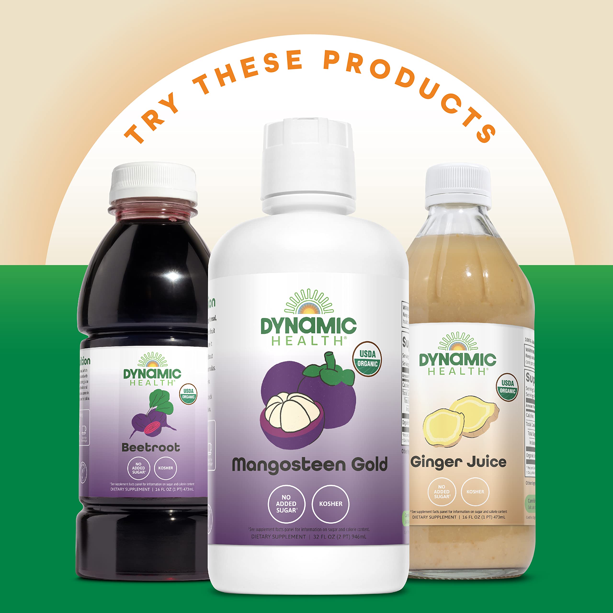 Dynamic Health Black Cherry Juice Concentrate packaging and 8oz size