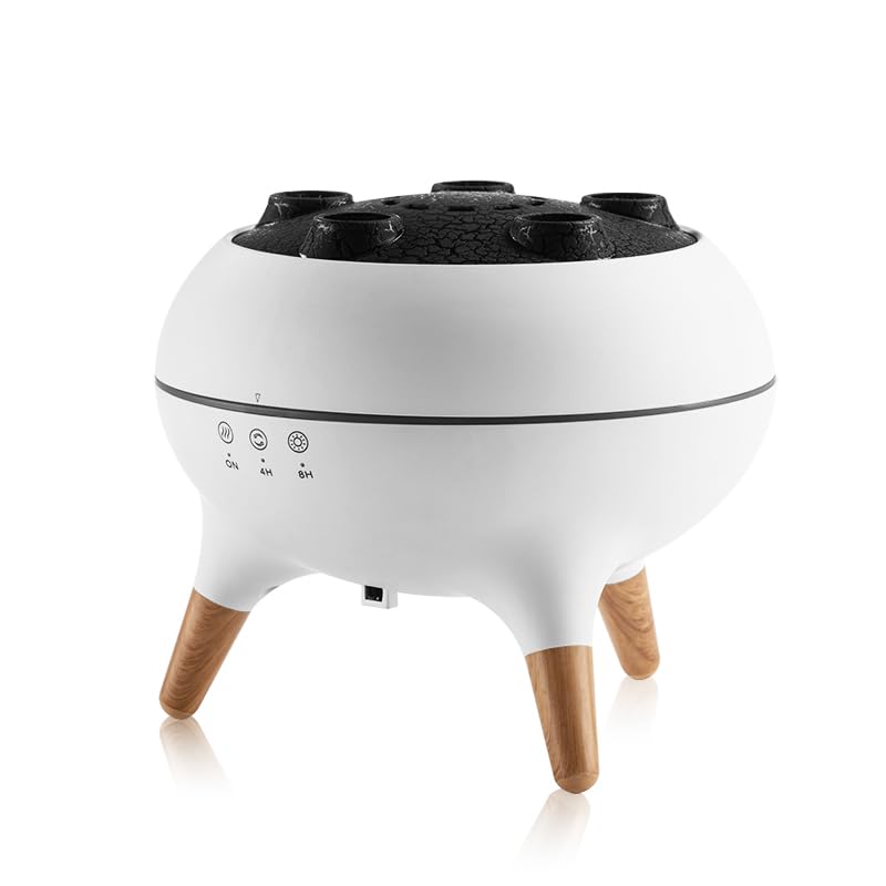 Remote control and diffuser in use