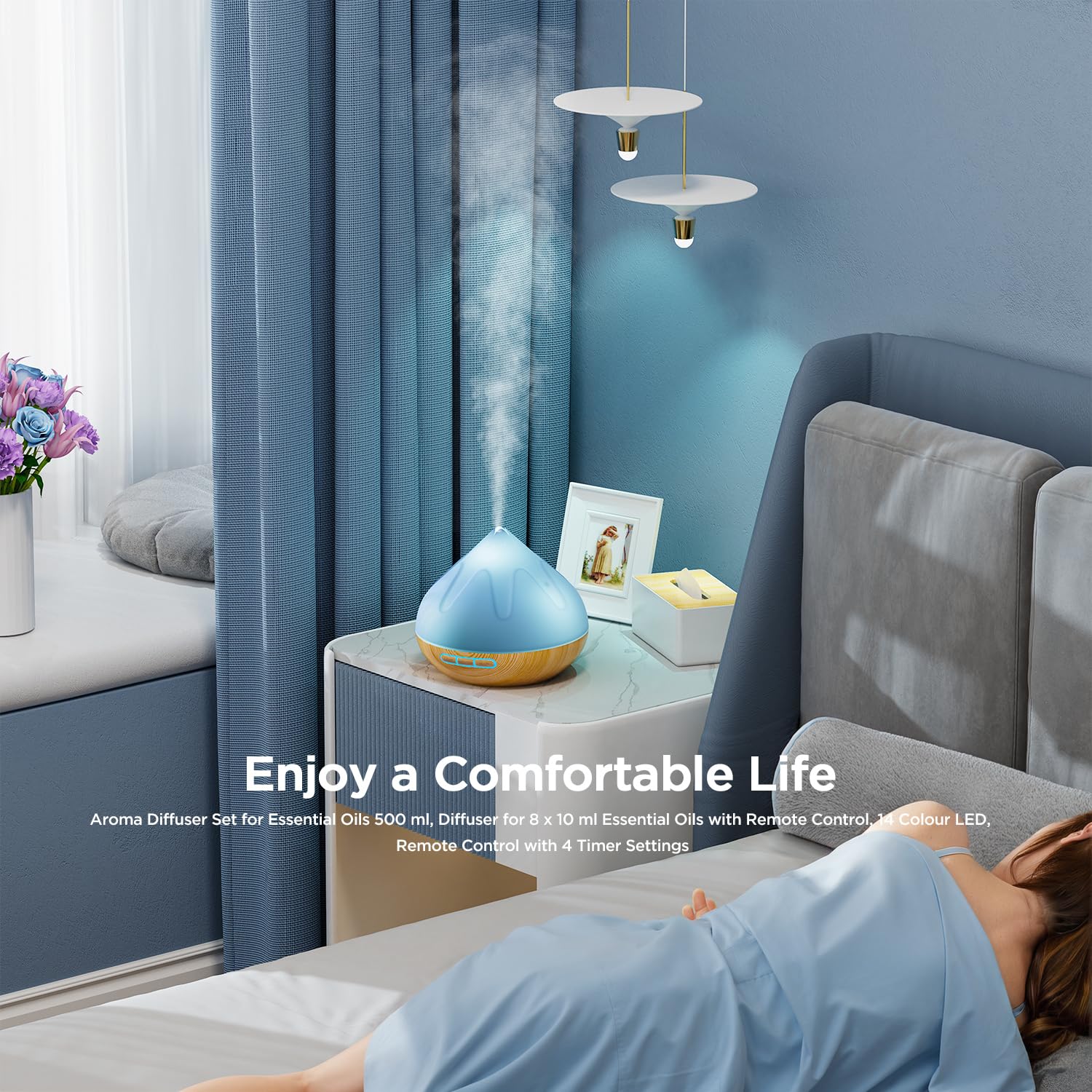 Remote control for Dynooper essential oil diffuser