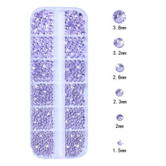 DZHILHMX mixed sizes 1.8–4mm for versatile nail art.