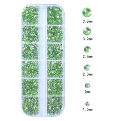 DZHILHMX multi-shape rhinestones offer diverse designs for nail creativity.