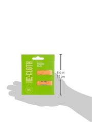 Damp-use microfiber cloth cleaning eyeglasses