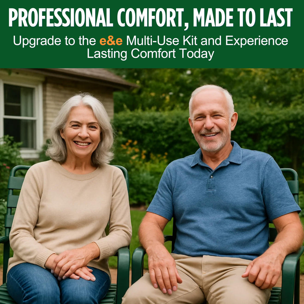 All-in-one denture comfort kit for upper and lower dentures