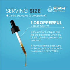 E2H three-bottle pack display for convenient detox