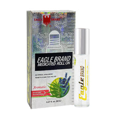 12-pack Eagle Brand Medicated Oil Aromatic Roll-On Lavender & Eucalyptus