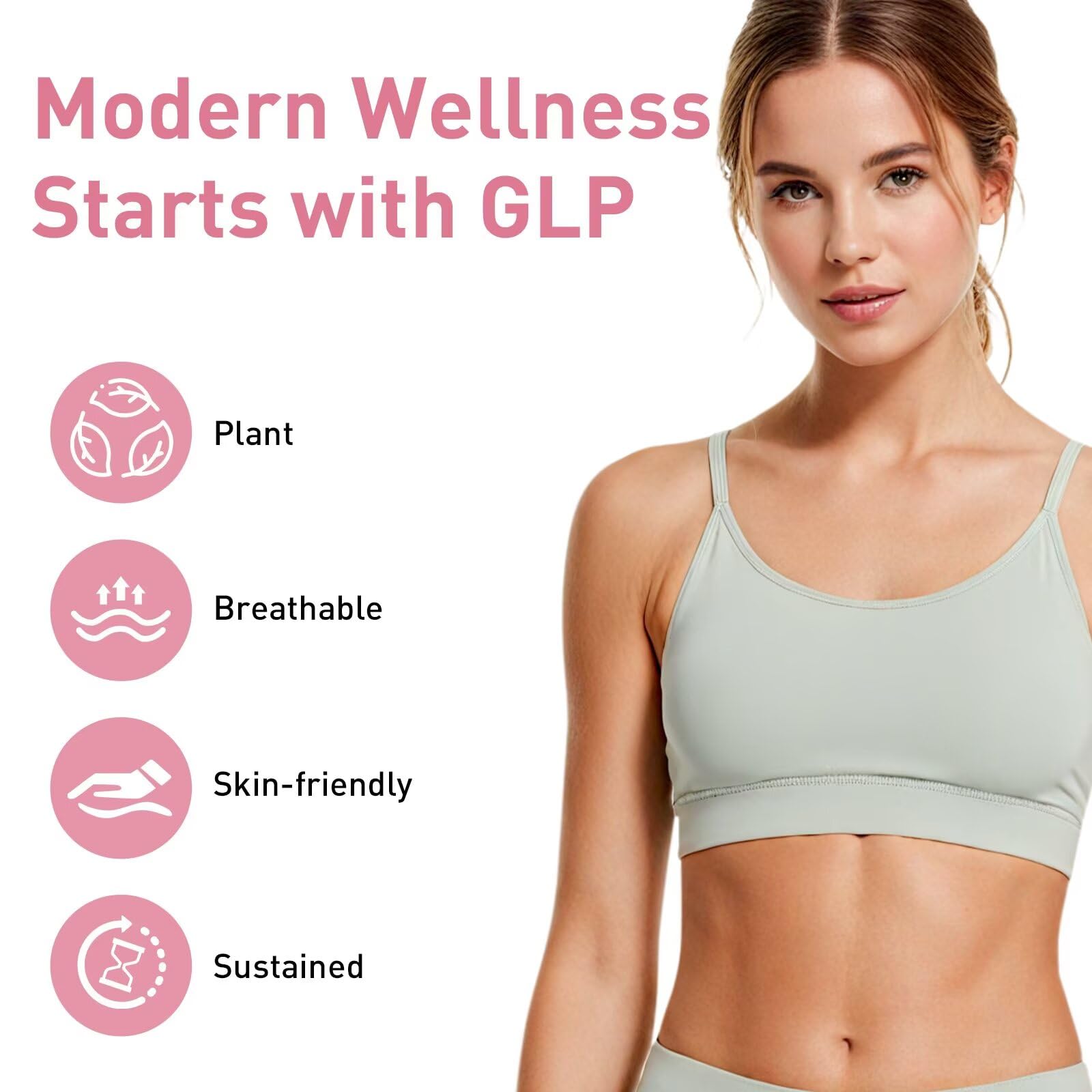 Ealavon GLP-1 Patches applied to skin