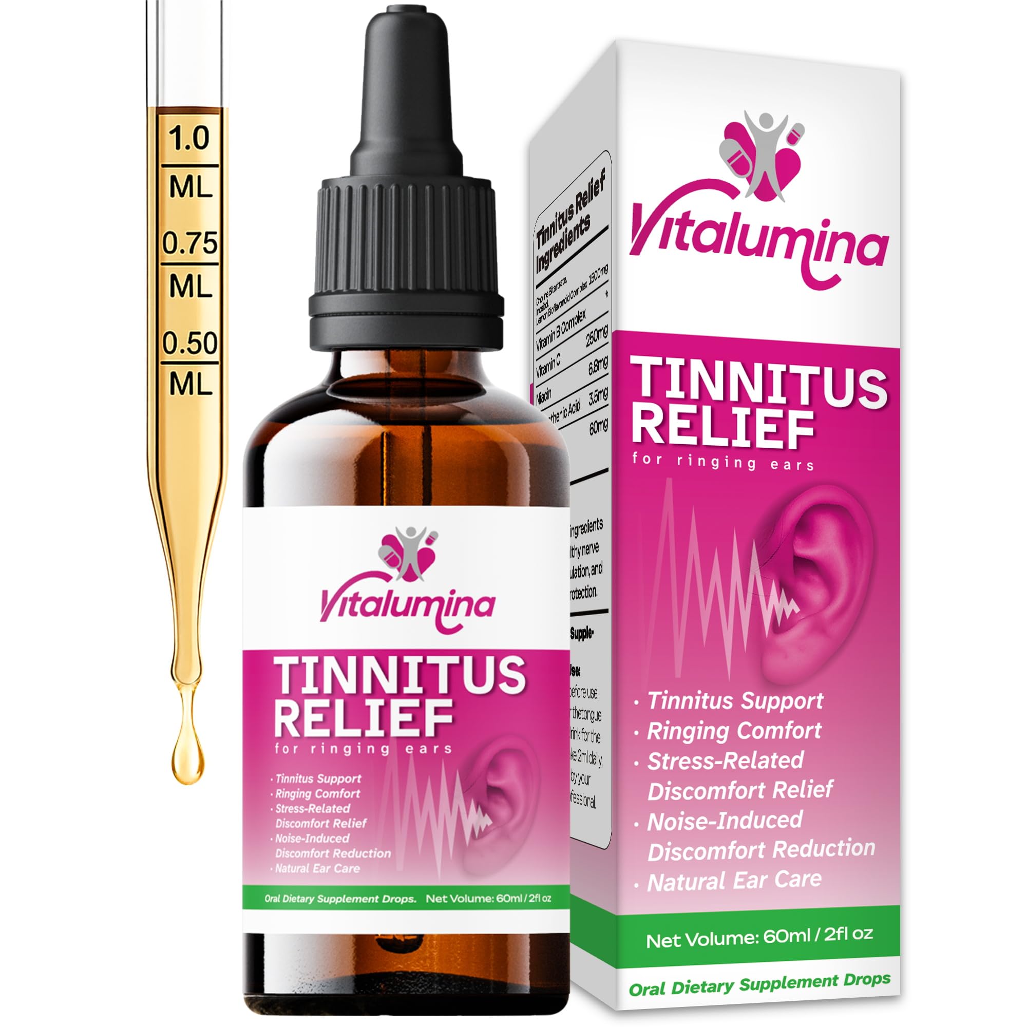 visual concept of ear health harmony and calm mind