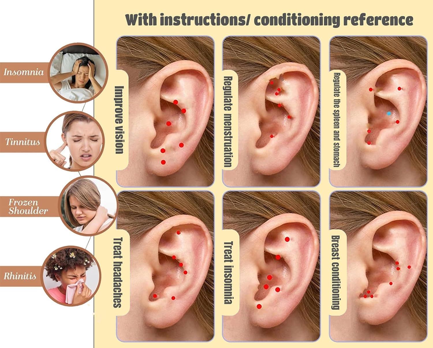 Acupressure brass probe included