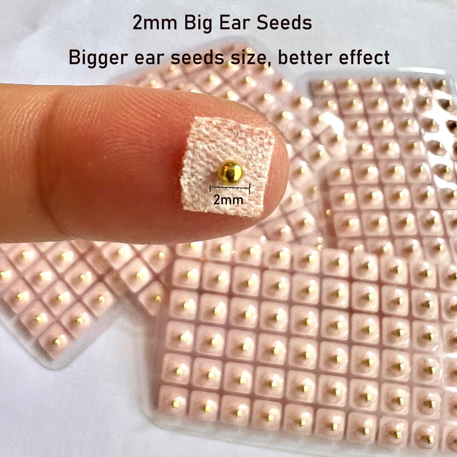 Tweezers and bilingual ear acupoints chart included