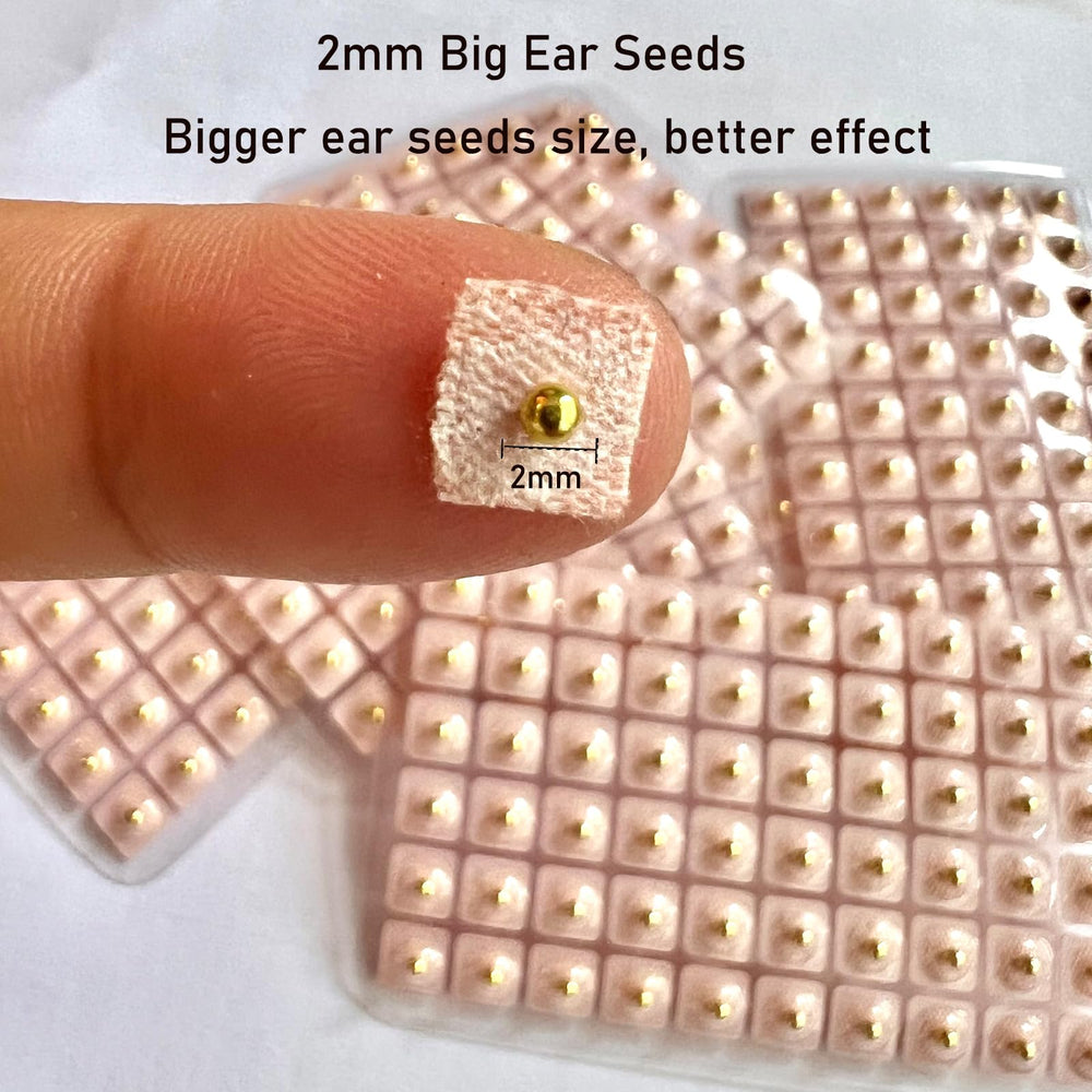 Tweezers and bilingual ear acupoints chart included