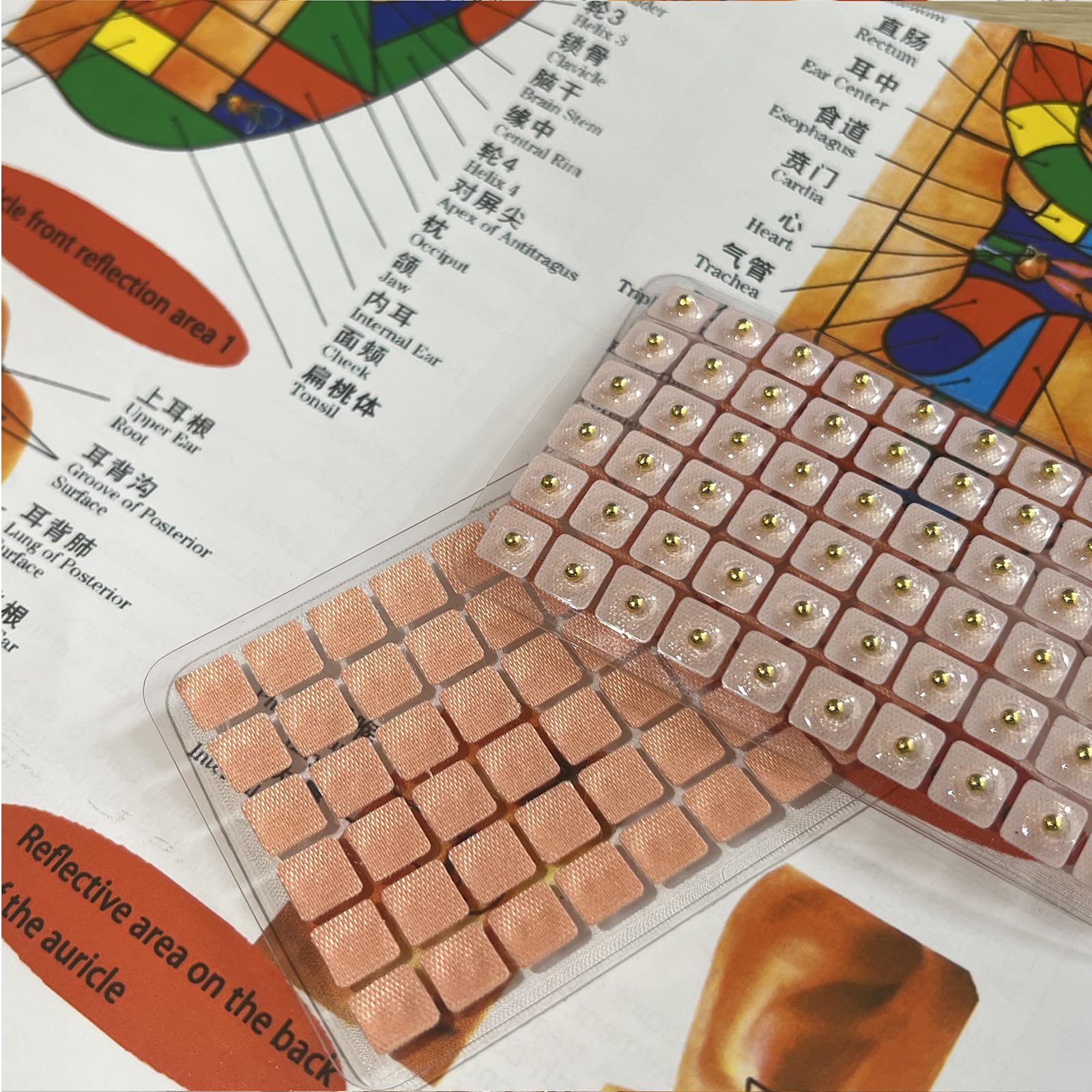 Safe and convenient ear seeds kit for home use