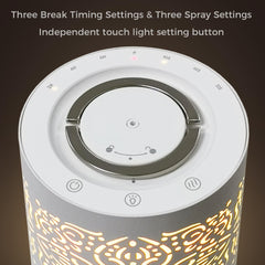 Diffuser with built-in handle for easy transport