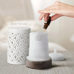 Gift-ready packaging for Earnest Living essential oil diffuser