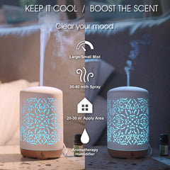 Product packaging for Earnest Living diffuser