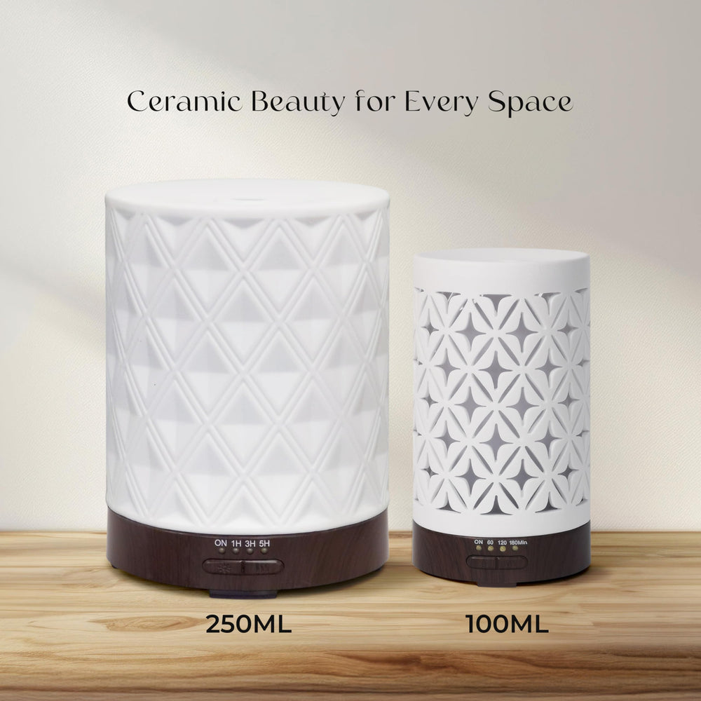 Waterless auto-off safety feature on essential oil diffuser