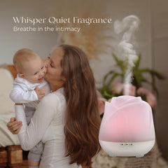 USB-powered diffuser plugged into laptop