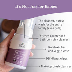 Foaming pump of Calming Lavender Baby Wash