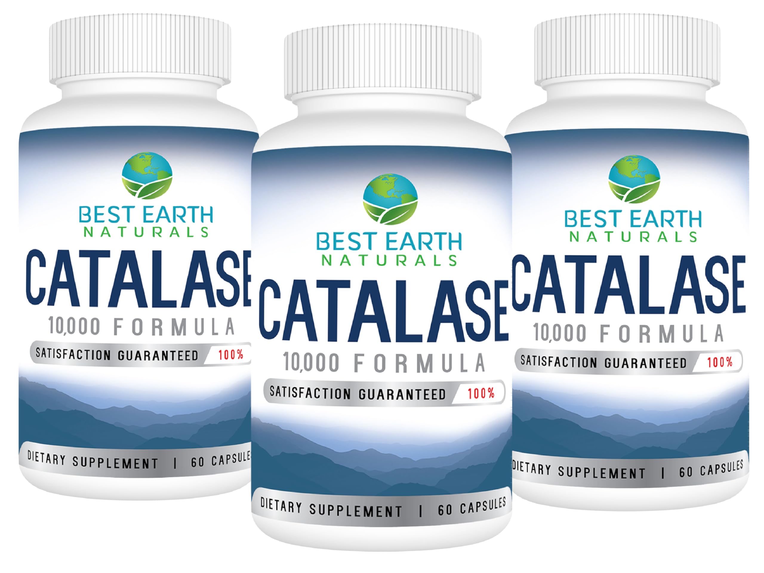 Hero image: Best Earth Naturals Catalase 10,000 with Saw Palmetto and Biotin packs (3 x 180 capsules)