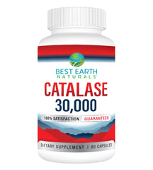 Best Earth Naturals Catalase 30,000 bottle with 60 capsules