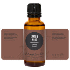 Edens Garden Earth & Wood packaging and branding