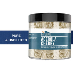 Vitamin C from Acerola Cherry in capsule form