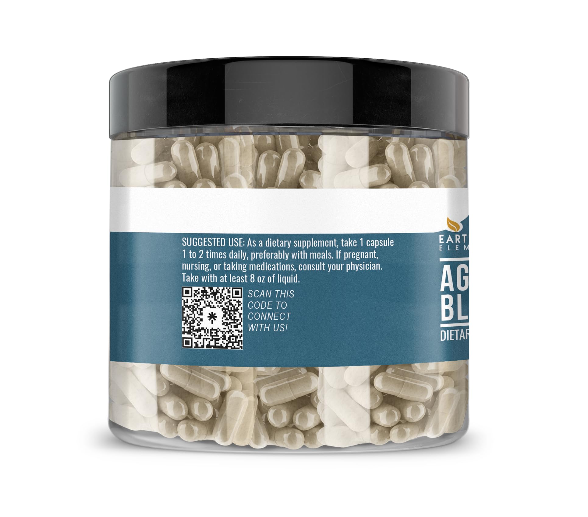 Purity emphasized: no additives or fillers in the capsules