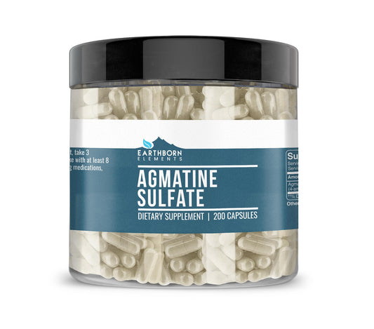 Earthborn Elements Agmatine Sulfate 200-cap capsules bottle