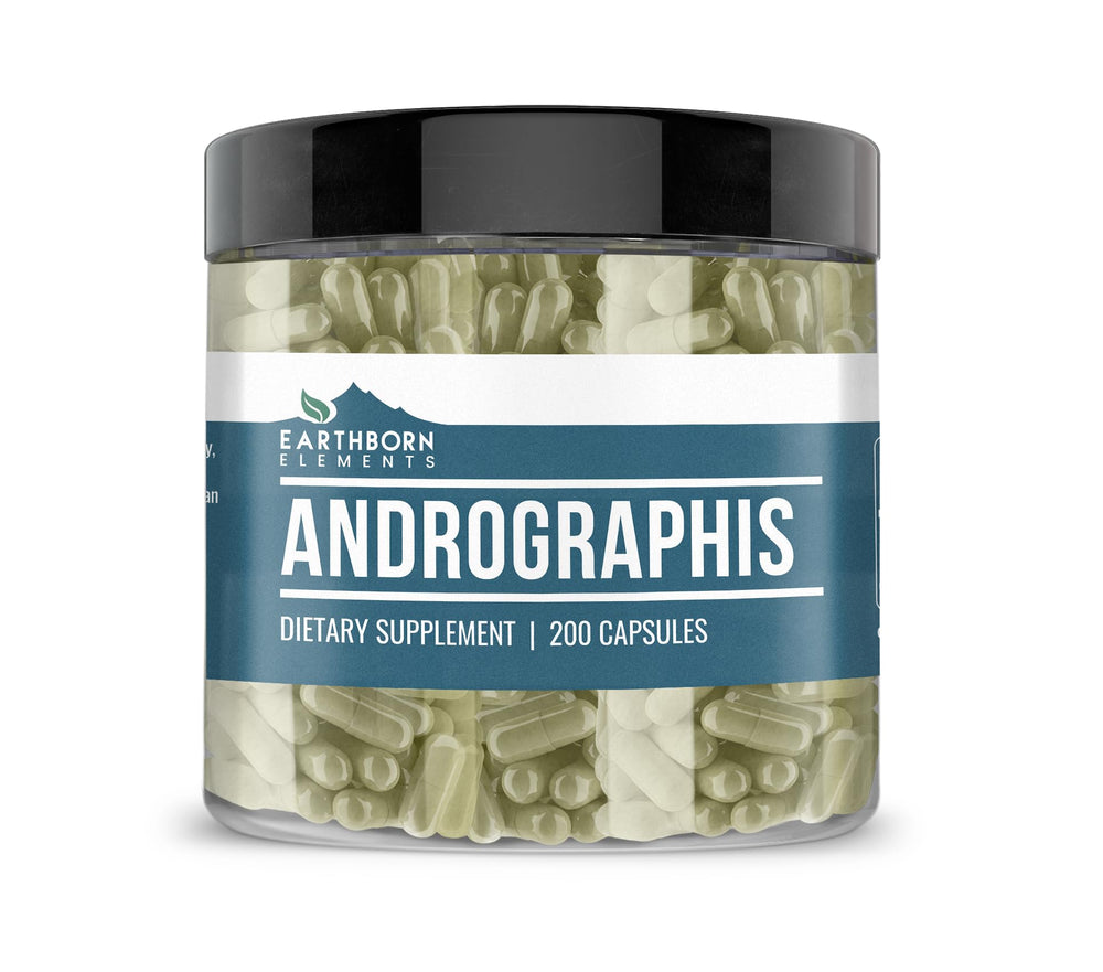Earthborn Elements Andrographis Paniculata 200 Capsule bottle