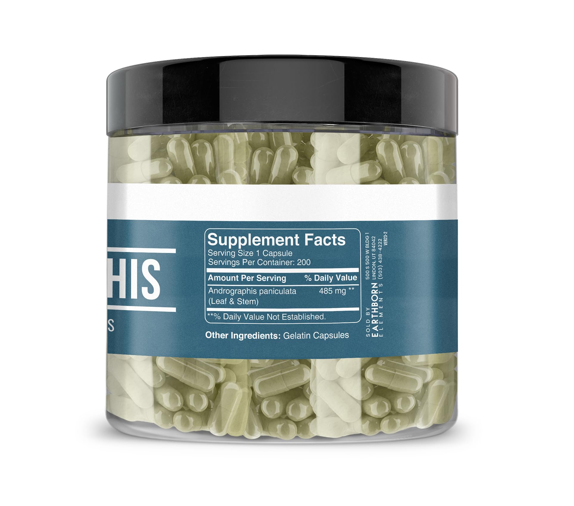 Pure and undiluted capsules with no additives or fillers