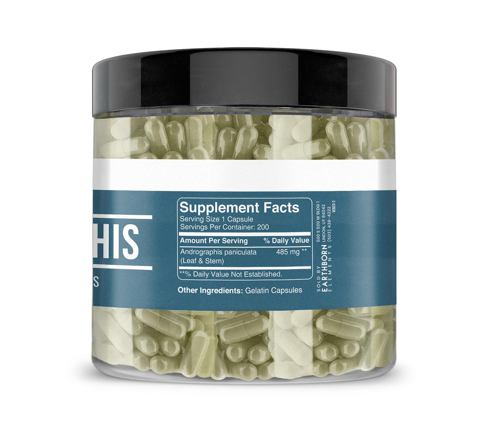 Pure and undiluted capsules with no additives or fillers