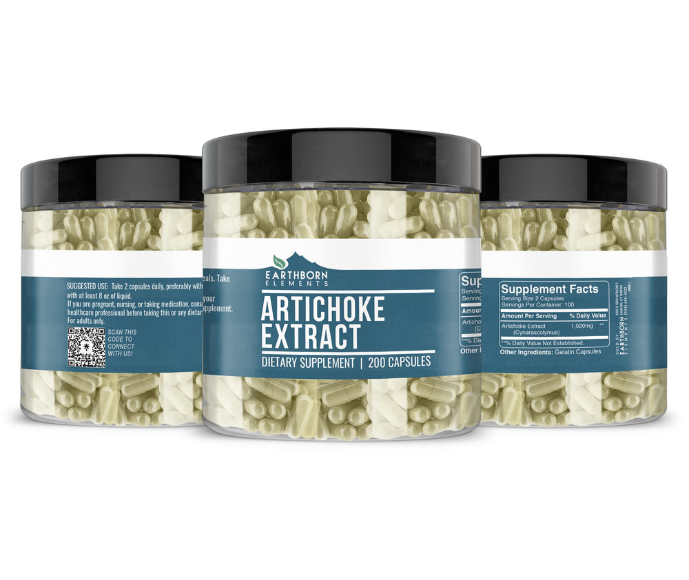Close-up of Artichoke Extract capsules