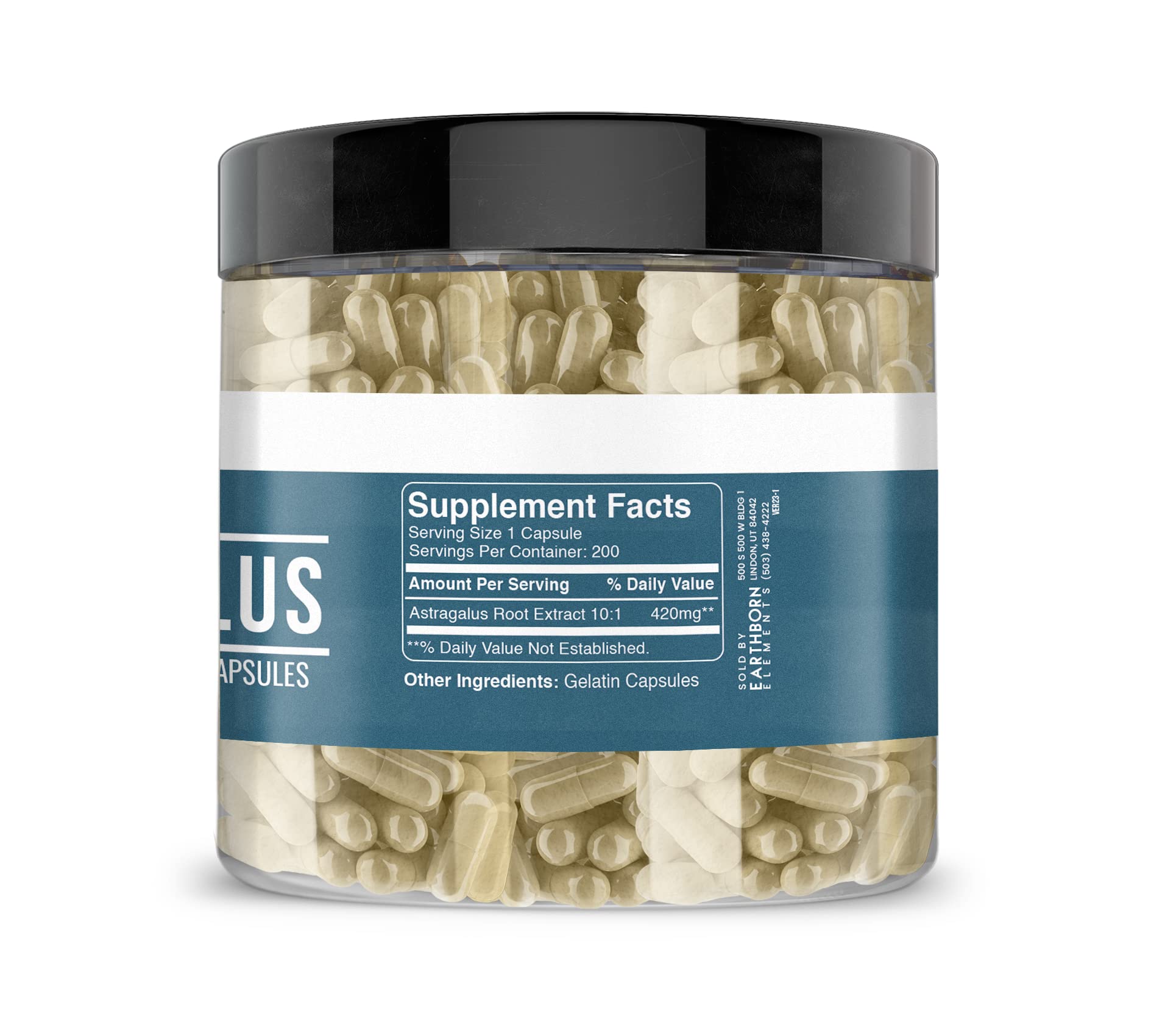 Astragalus capsules encapsulated in the USA