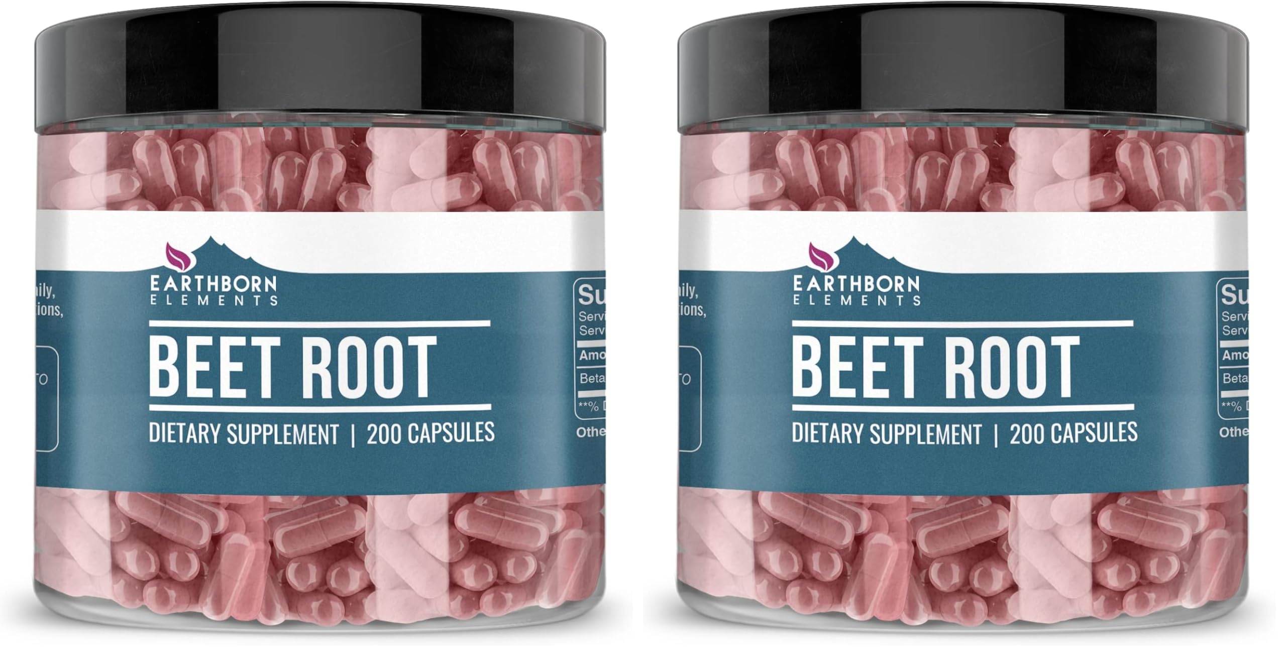 Earthborn Elements Beet Root Capsules Pack 2 hero image