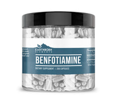 Earthborn Elements Benfotiamine capsules bottle