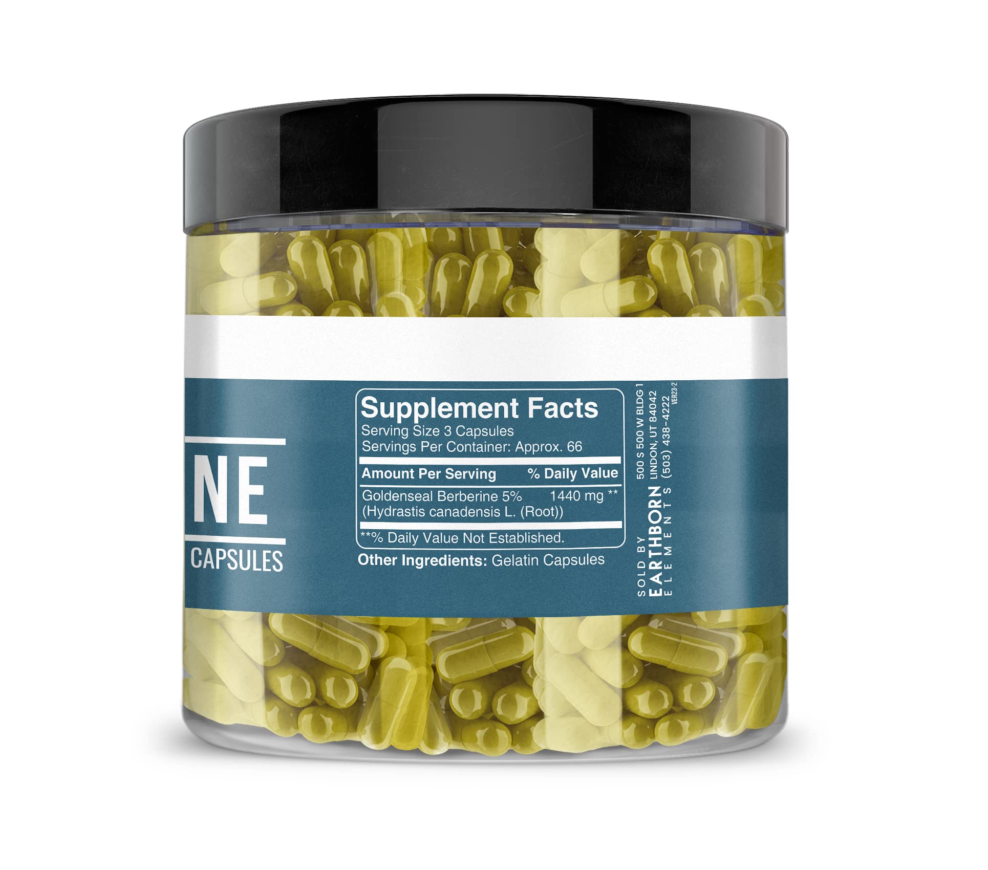 Goldenseal root source for berberine