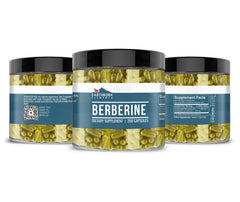 Pure and undiluted berberine supplement label